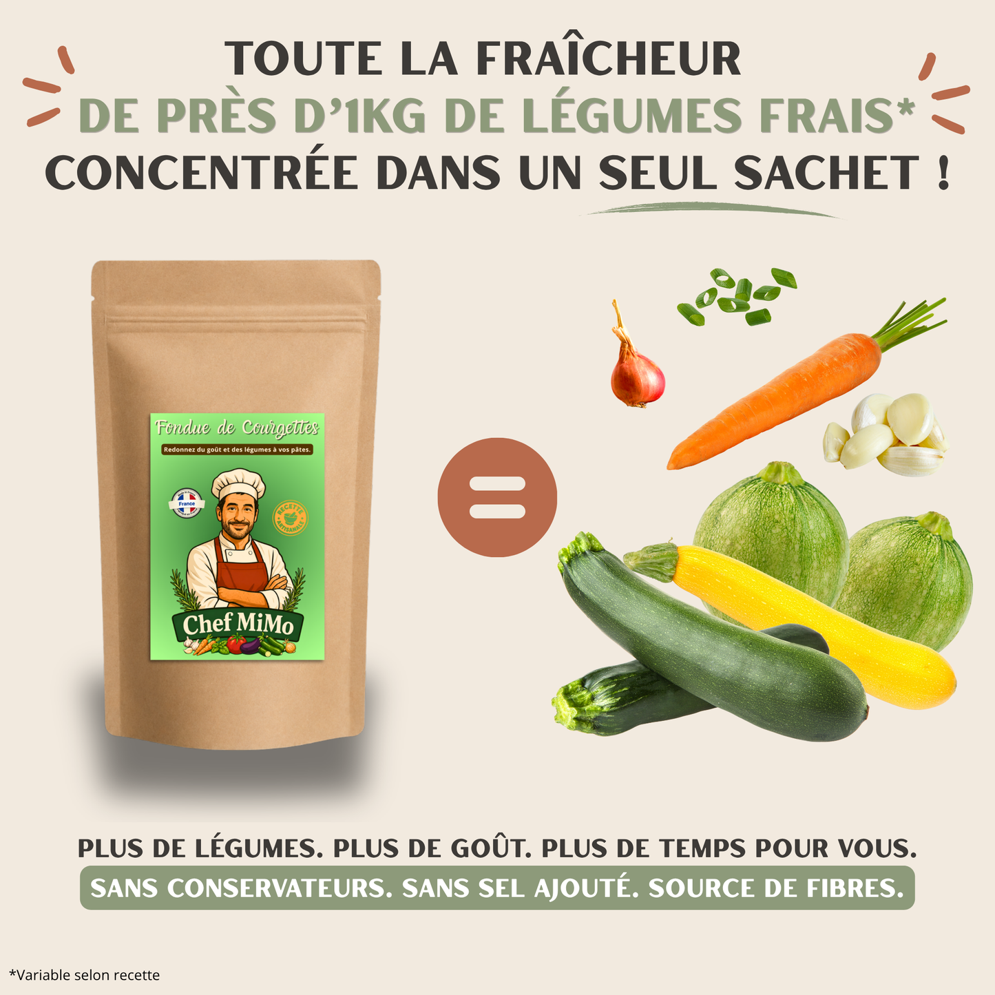 Fondue de Courgettes